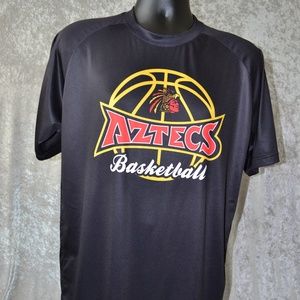AZTEC GRAPHIC BASKETBALL T-SHIRT
